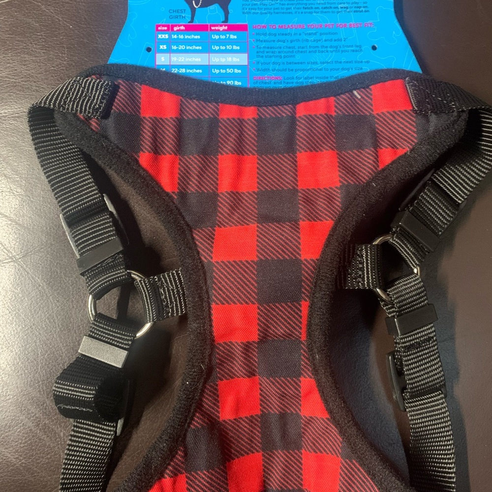 Buffalo Plaid Dog Harness